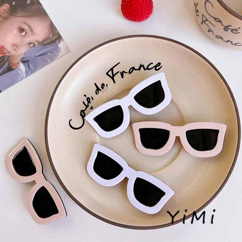 Kẹp Tóc Hình Mắt Kính Dễ Thương Phong Cách Nhật Hàn