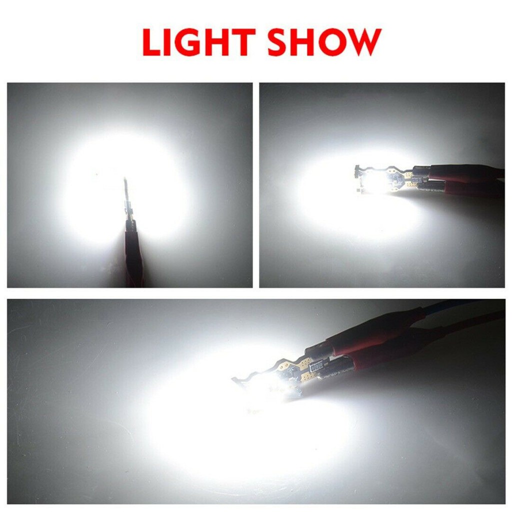 Set 2 Đèn LED T16 T15 W16W 2835 9-SMD 6000K Canbus 921 912 12V Ánh Sáng Trắng Dành Cho Ô Tô