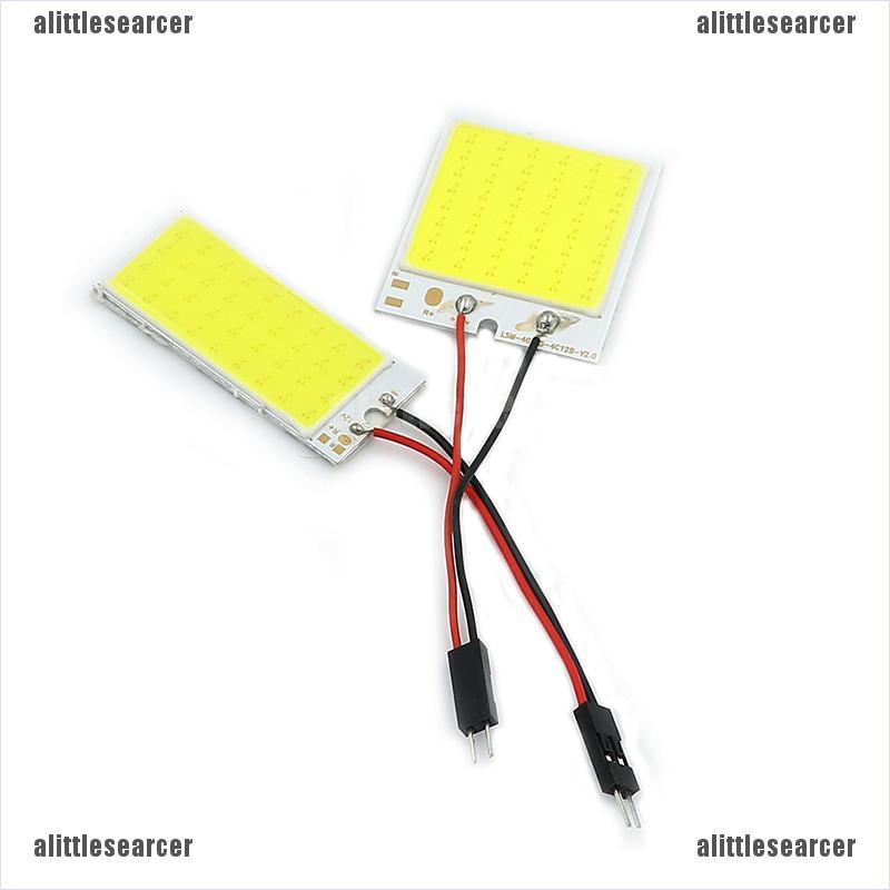 Đèn led cob 12v 36 / 48 smd Ánh Sáng Trắng Gắn Bảng Điều Khiển Nội Thất Xe Hơi