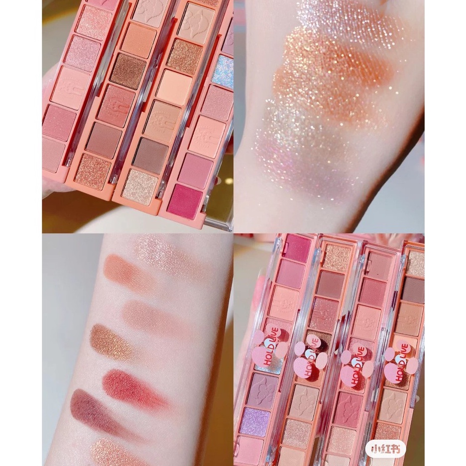 BẢNG PHẤN MẮT HOLD LIVE 8 ô FINGERTIP STAR EYESHADOW HL421