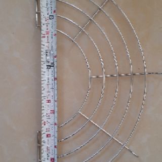 Vỉ gác chảo rán inox(sz30×15,5cm)