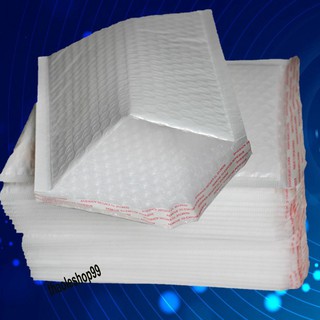 [RẺ VÔ ĐỊCH]Combo 50 túi nylon dán mép gói hàng-Túi gói hàng lót xốp nổ chống shock, băng keo dán mép chống móc trộm hàn