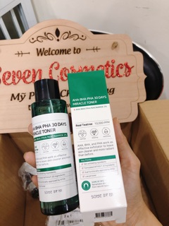 Toner Trị nun AHA - BHA-PHA 30days miracle Toner