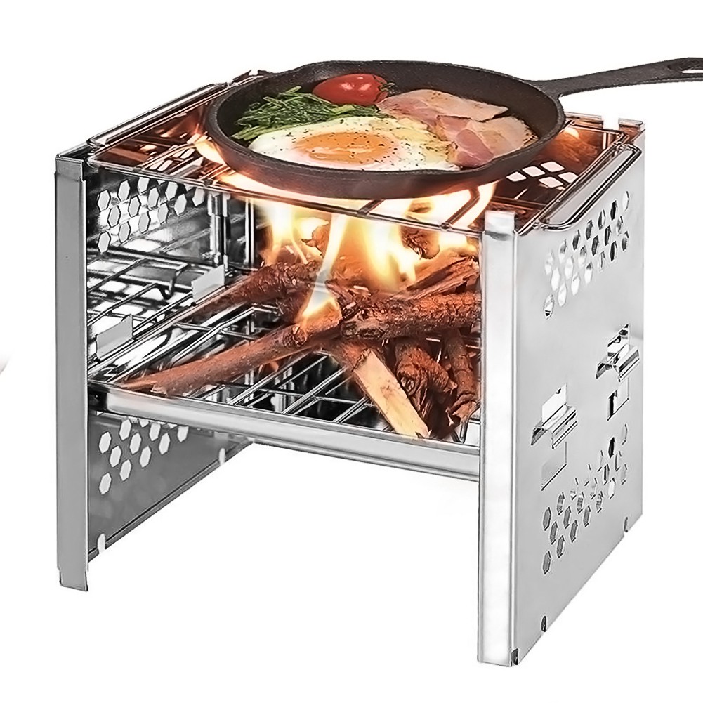 Lò Nướng Bbq Mini Có Thể Gấp Gọn Tiện Dụng Khi Đi Dã Ngoại