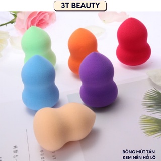 Bông mút tán kem nền hồ lô