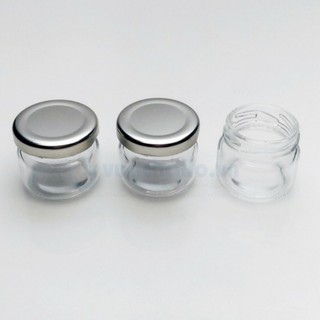 BỘ 5 HỦ THUỶ TINH 30ml nắp thiếc