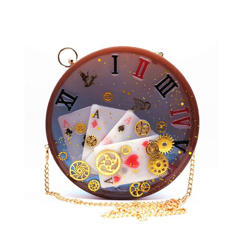 Khuôn Silicone Làm Túi Xách Handmade Hình Tròn Tiện Dụng