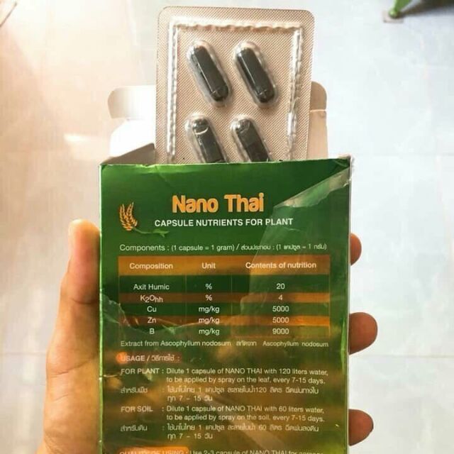 Phân bón vi lượng - NANO THAI (NHAP KHAU THAI LAN)
