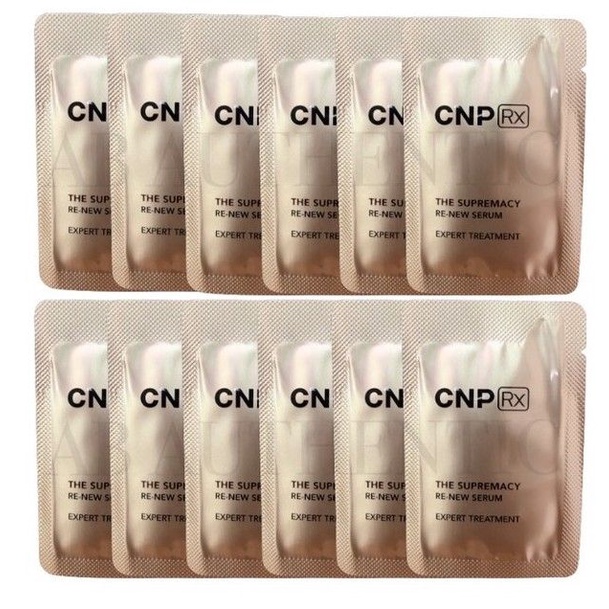 Tinh Chất Serum CNP The Supremacy Re-new Serum Supreme Lift Tái Tạo, Trẻ Hoá Da Dạng Gói Dùng Thử