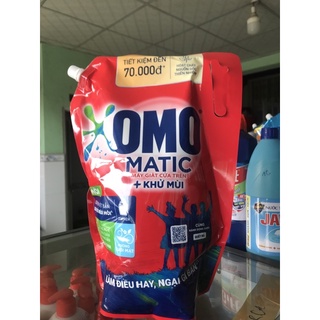 Nước giặt Omo matic cho máy giặt cửa trên 3,9