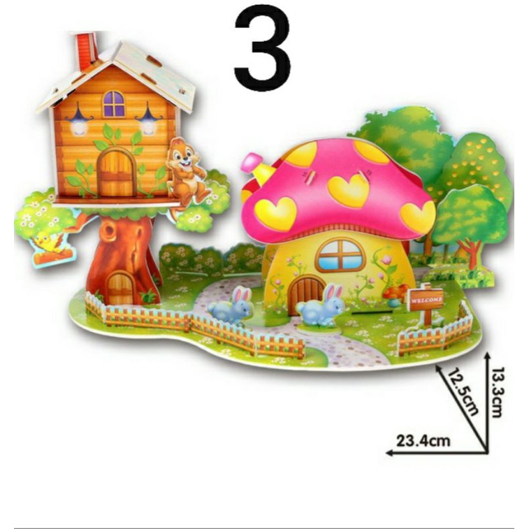 Lắp ghép mô hình 3D