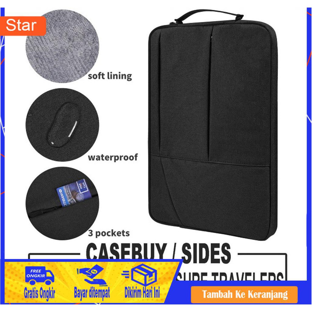 Túi Đựng Laptop Chống Thấm Nước Màu Đen Xk2229 Kích Thước 14 Inch | BigBuy360 - bigbuy360.vn