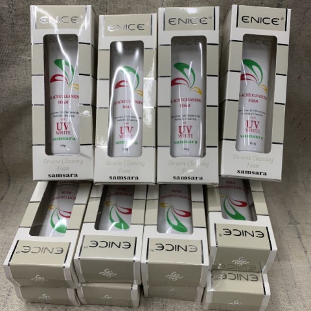 Sửa rửa mặt ENICE ngừa mụn,loại bỏ các chất bụi bẩn từ sâu lỗ chân lông,ngăn ngừa tiềm ẩn sự hình thành mụn