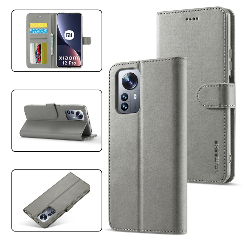 Bao Da Điện Thoại PU Dạng Ví Nắp Lật Cho Xiaomi 12T Pro 12s Pro 12 Pro 12x 12 Lite 11 Lite 11T Pro 11 10T Pro 10T Lite Ốp