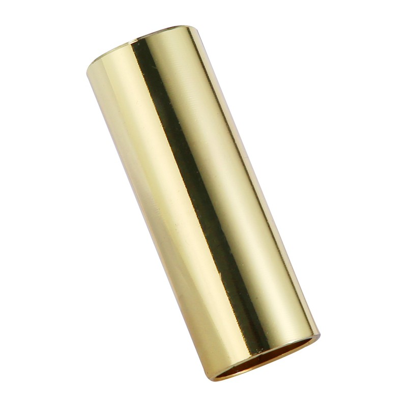 1pc Guitar Slide Golden Stainless Steel Finger Knuck