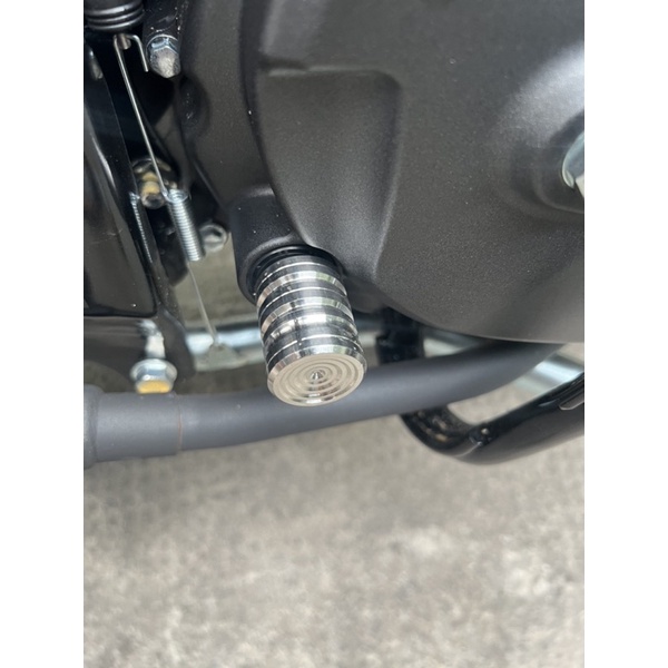Chụp Giò Đạp Inox 304 Mẫu 4 Viền Gắn Các Loại Xe