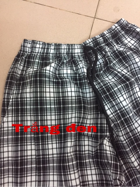 Quần caro plaid pants