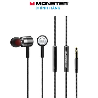 Tai nghe Monster N-Tune 60 - Hàng chính hãng | Âm trầm mạnh mẽ, sôi động, Có mic thoại