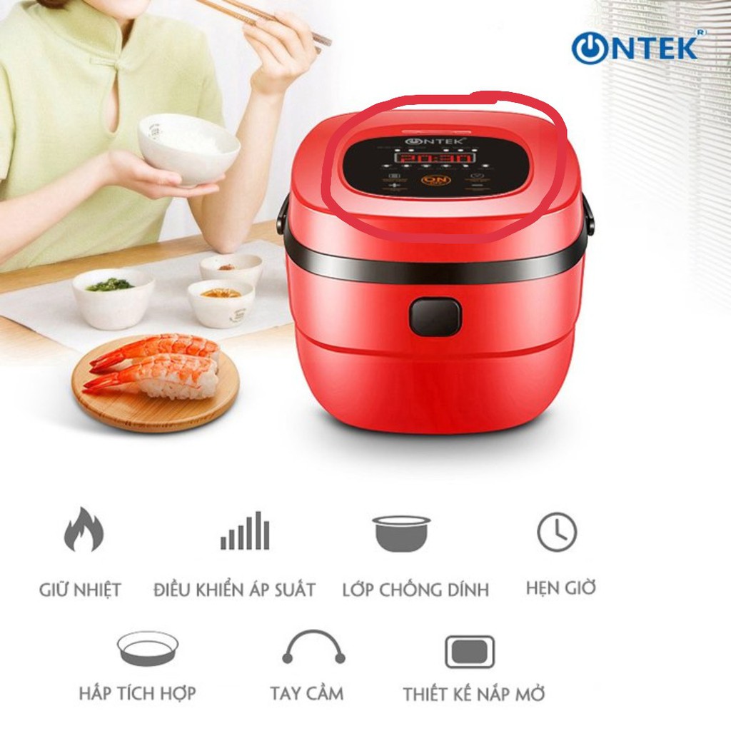 [Siêu SALE] Nồi Cơm điện thông Minh ONTEK CFXB50-B Cao cấp - Bảo hành 12 Tháng