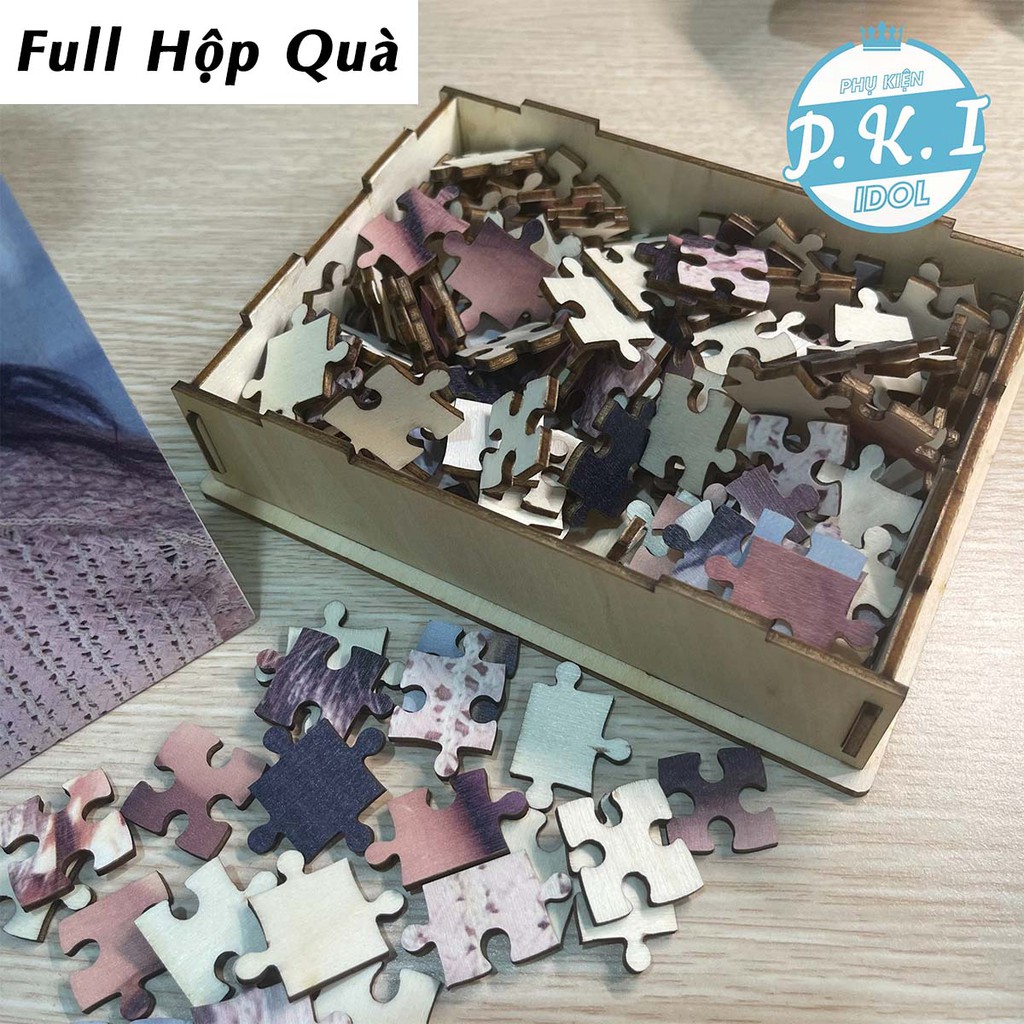 Tranh Ghép Puzzle - Tranh Ghép Gỗ Cao Cấp IN THEO YÊU CẦU - Quà Tặng Xếp Hình Puzzle Cho Người Bạn Yêu Mến