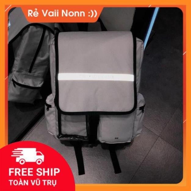 Balo colkids phản quang trắng Unisex full size