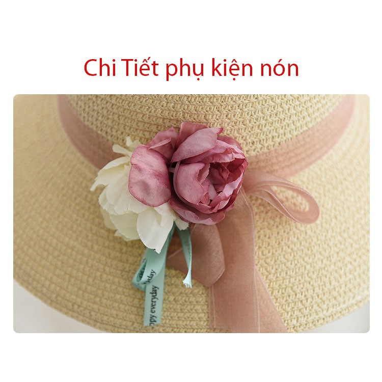 Nón cói mềm dễ dàng gấp gọn bỏ balo vành 9Cm có dây điều chỉnh vòng đầu 5 màu