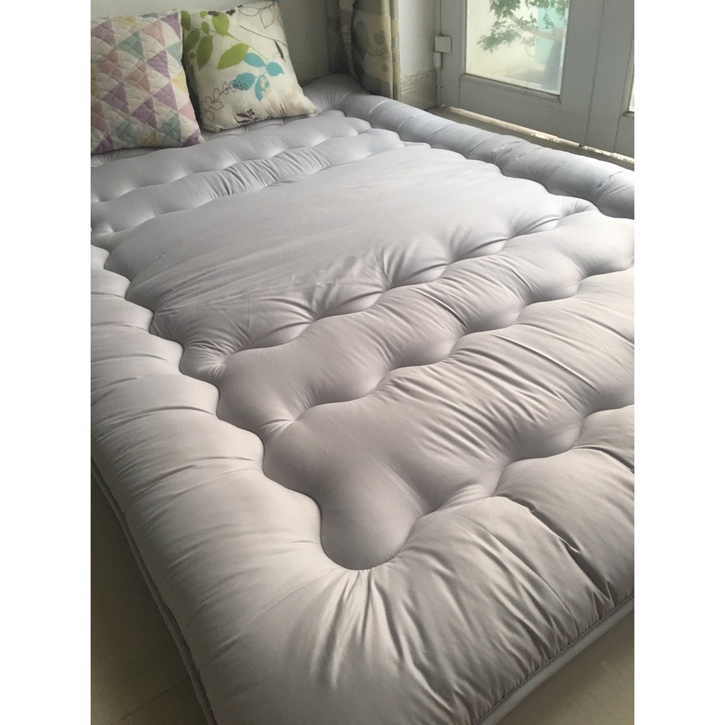 Nệm trải sàn - topper nệm hàng xuất Nhật 1m x 2m, 1m4x2m, 1m6x2m | BigBuy360 - bigbuy360.vn