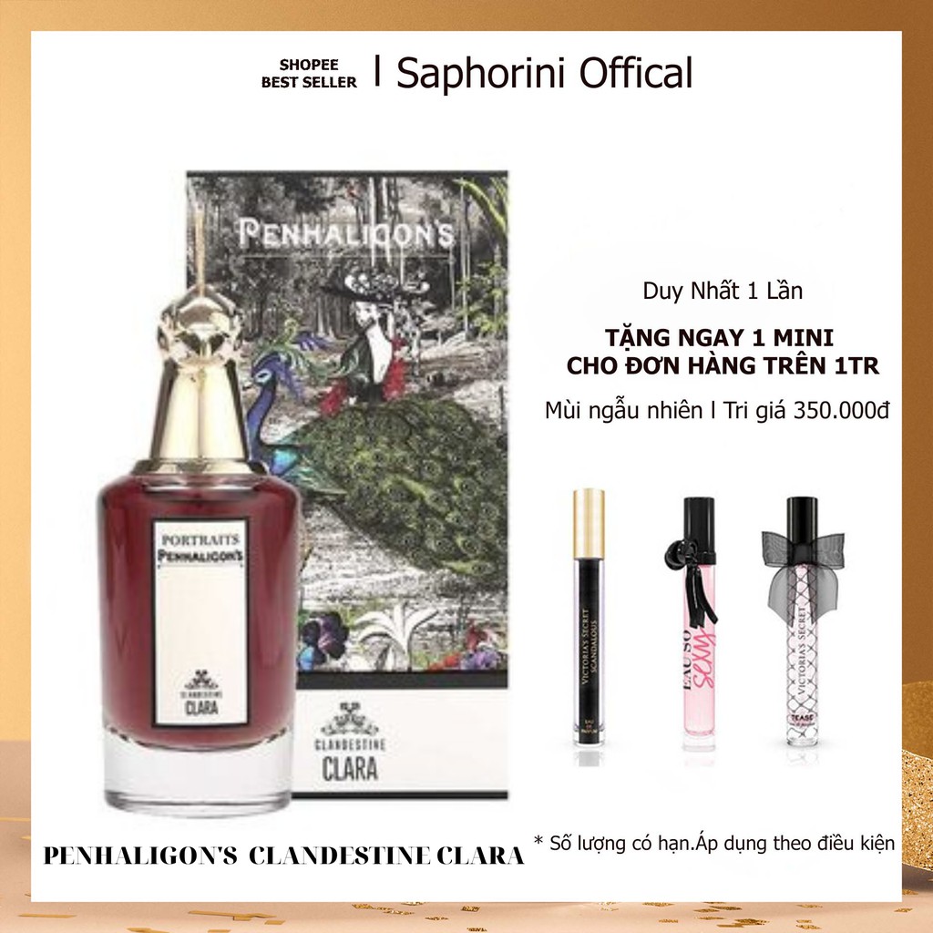 Nước Hoa Penhaligon's (Công) chính hãng 75ml lưu hương trên 18h