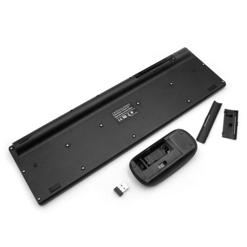 Bộ Bàn Phím Và Chuột Không Dây Siêu Mỏng 2.4g Cho Laptop / Pc | BigBuy360 - bigbuy360.vn
