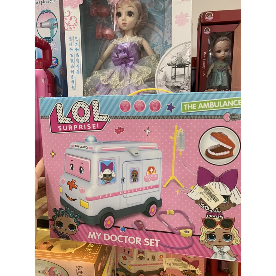 BỘ ĐỒ CHƠI VALI BÉ LÀ BÁC SĨ