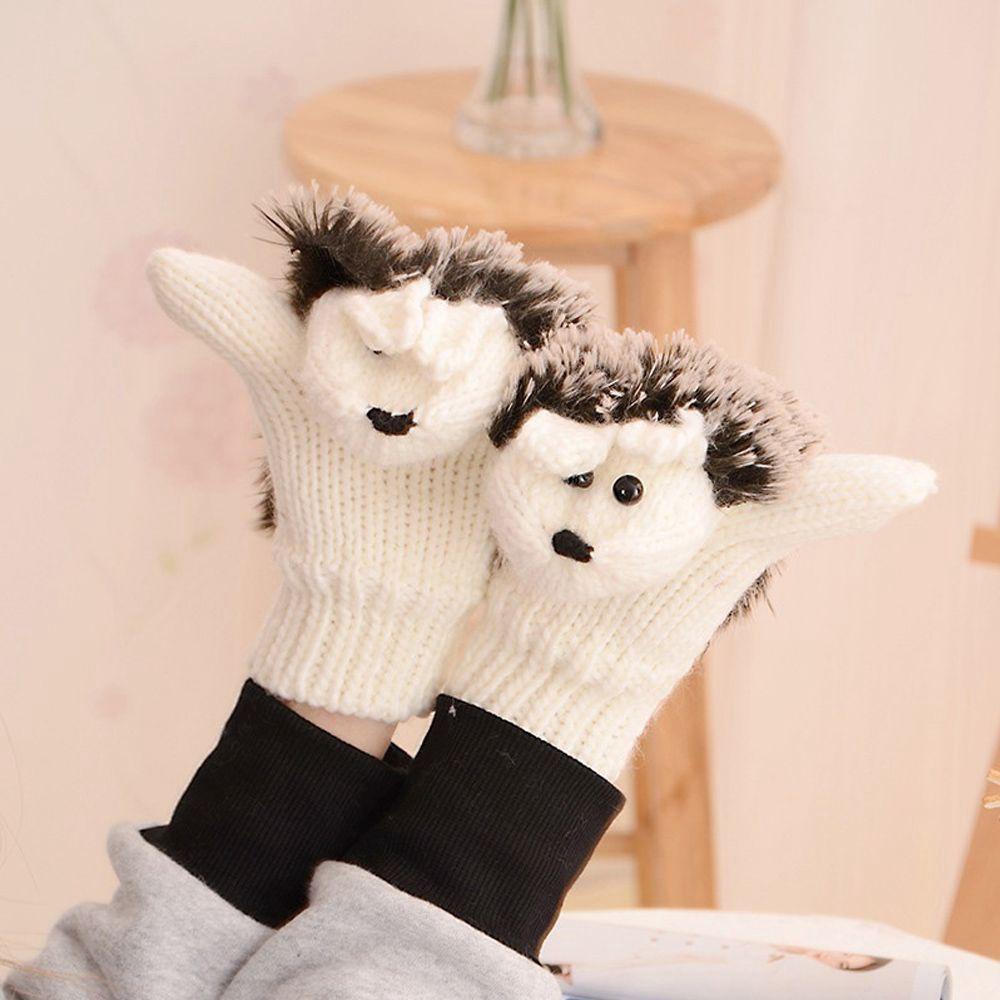 EUTUS Găng Tay Cotton Họa Tiết Hoạt Hình Xinh Xắn