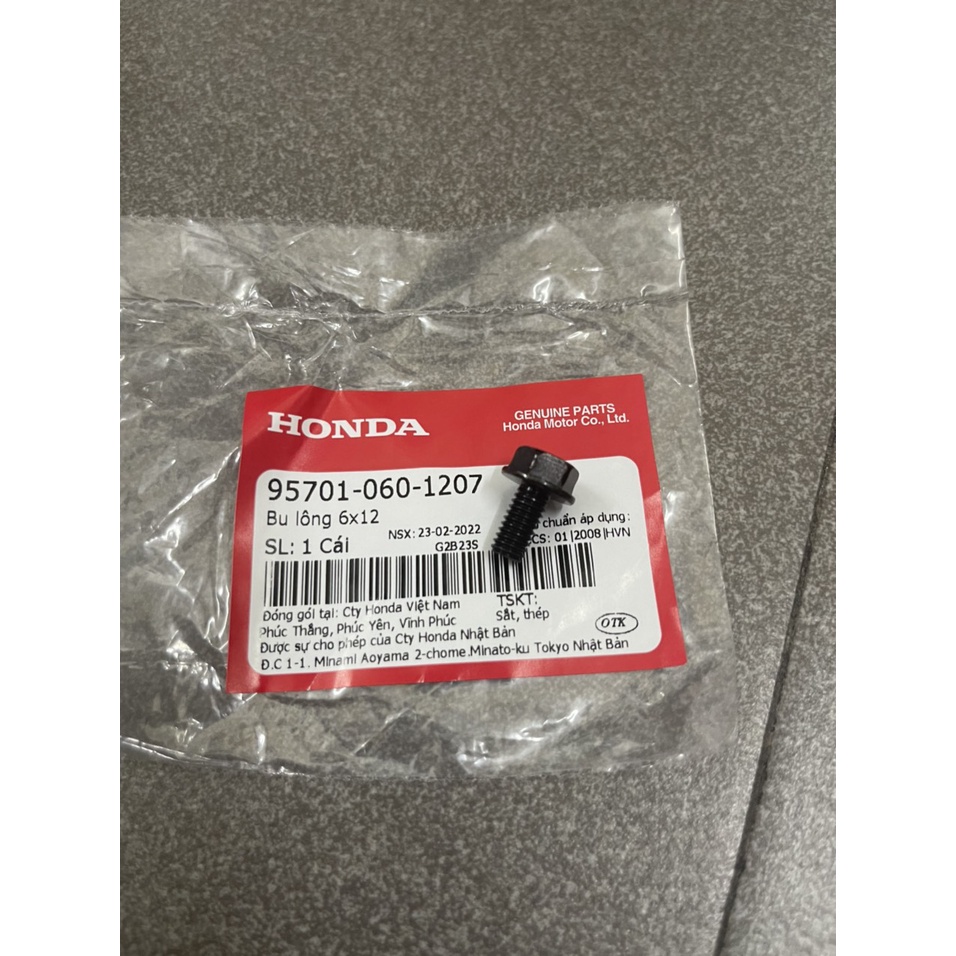 ốc bắt hai bên chữ u dưới yên xe future neo future x hàng chính hãng 957010601207