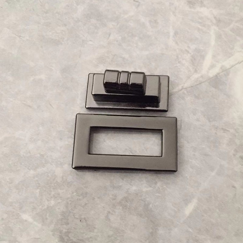 Khóa xoay cài túi hình chữ nhật