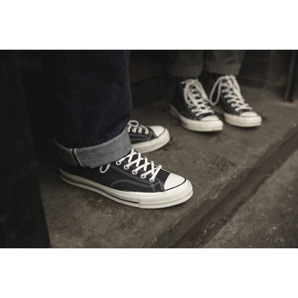 Giày Thể Thao Auth CONVERSE CHUCK TAYLOR 70S HIGH “BLACK/WHITE” Chính Hãng 100% | BigBuy360 - bigbuy360.vn