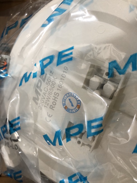 Đèn led MPE tròn âm trần 12w RPE-12