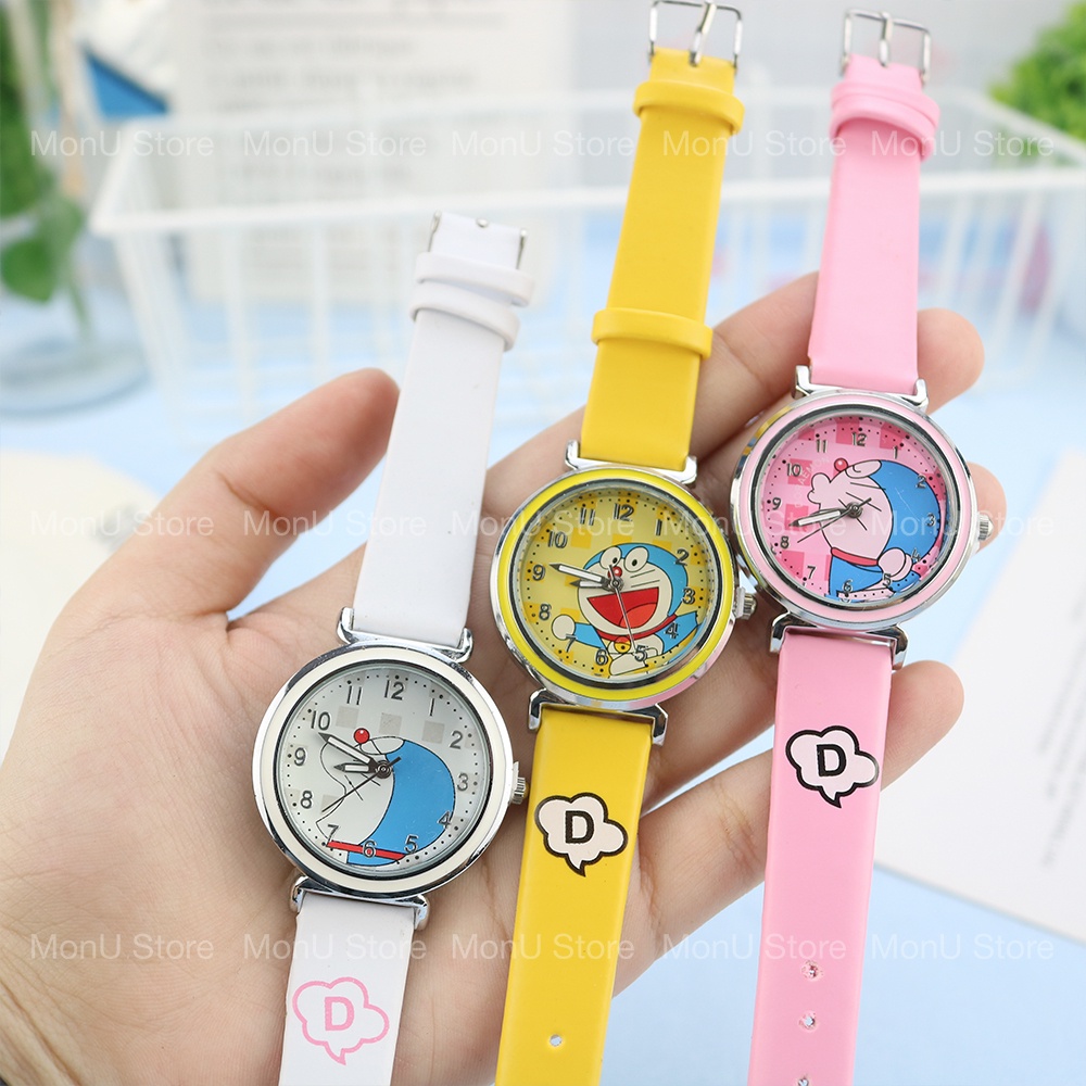 Đồng hồ đeo tay Unisex hình DORAEMON DOREMON dễ thương cute MON0131