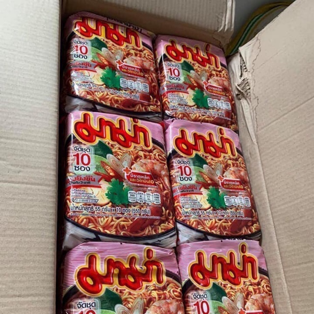Mì tôm chua cay Mama Thái Lan 100k/ 1 bọc
