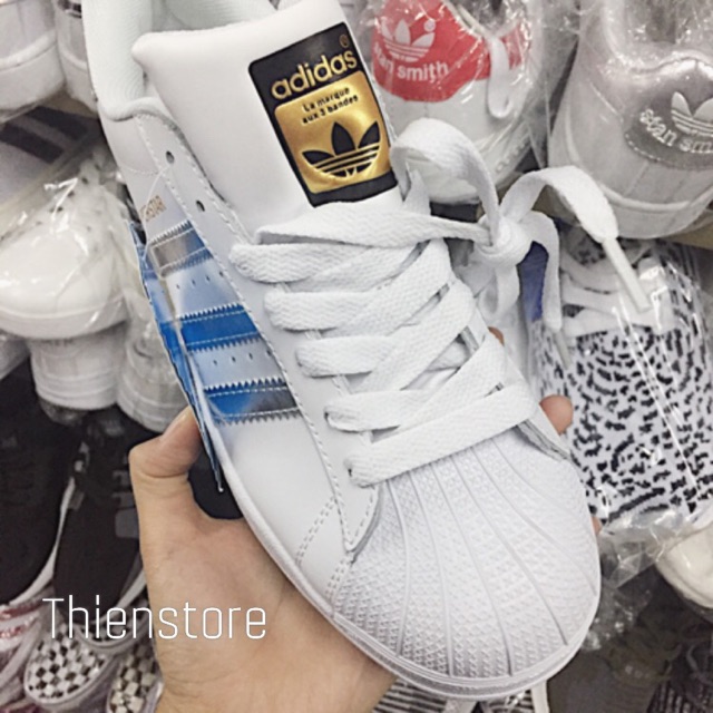 Giày thể thao Adidas Superstar White Silver