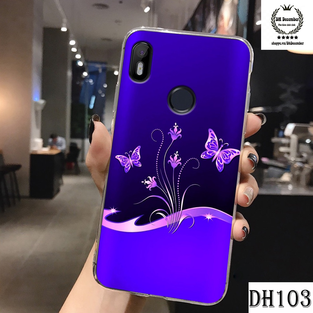 Ốp lưng Vsmart JOY 1 in hình hoa tinh tế , mới mẻ DH DECEMBER