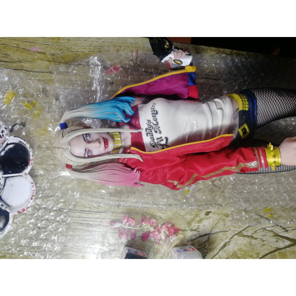 Mô hình Joker Harley Quinn 1/4 cao 46cm Crazy toys - Avengers