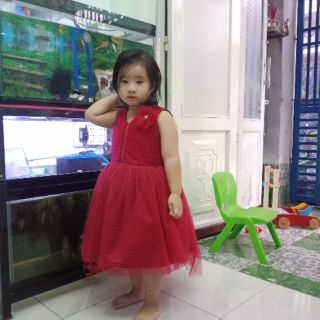 Đầm von cho bé 12-30kg