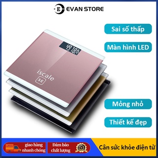 Cân điện tử sức khỏe nhỏ gọn dùng trong nhà số chịu được trọng lượng lớn