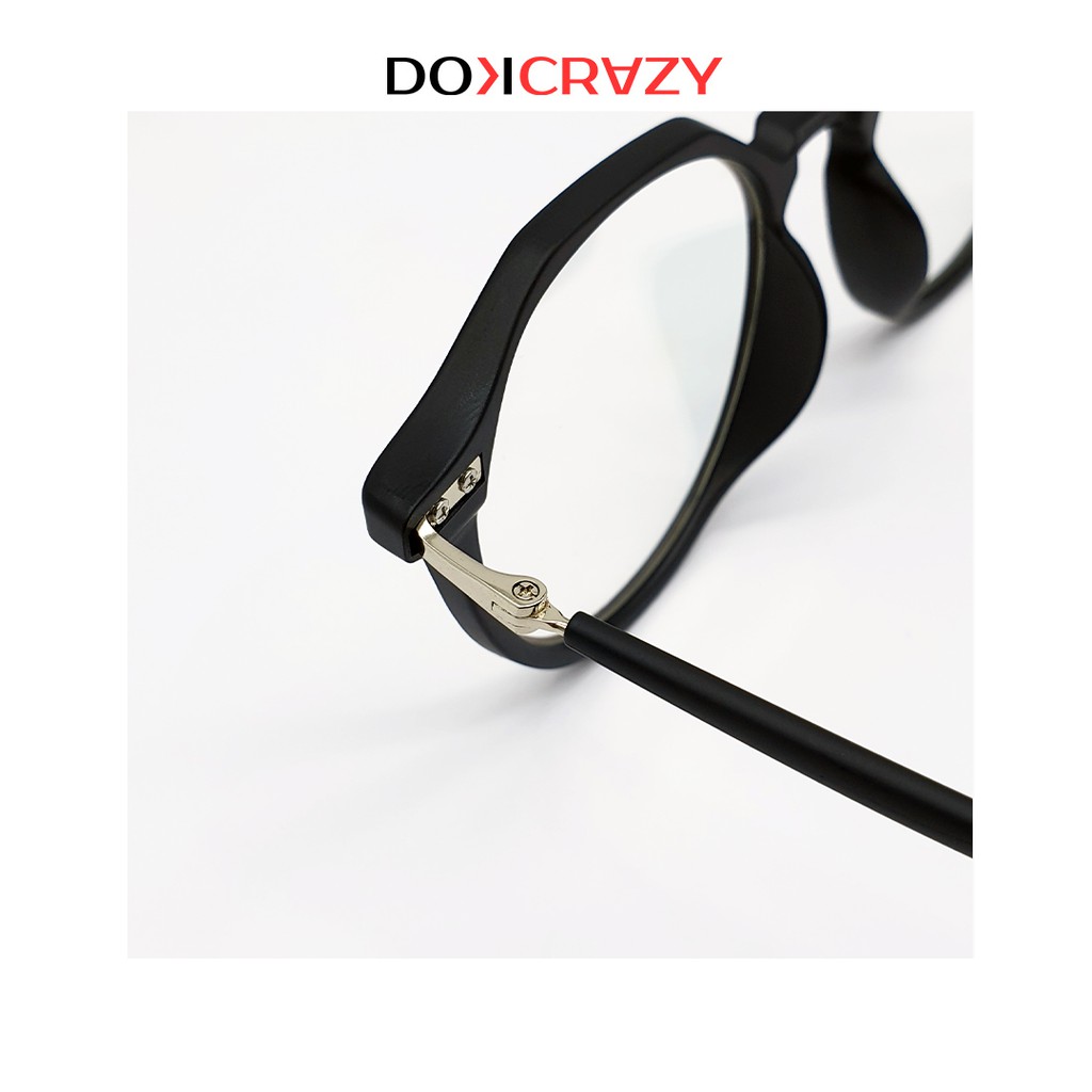 Gọng kính cận nam nữ cao cấp BALI DOKCRAZY mắt kiếng đa giác không độ giả cận thời trang kim loại bền đẹp | BigBuy360 - bigbuy360.vn