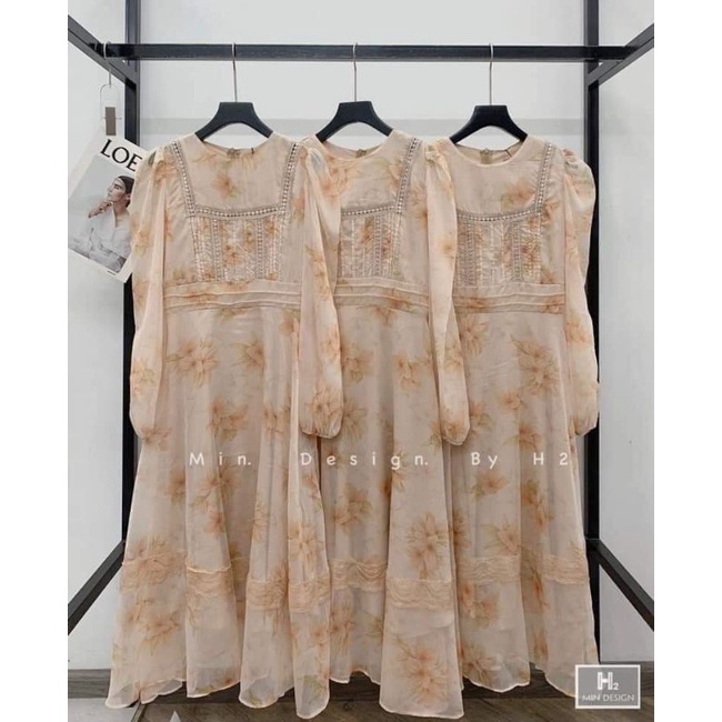 Váy hoa  siêu phẩm dáng maxi đã chốt live