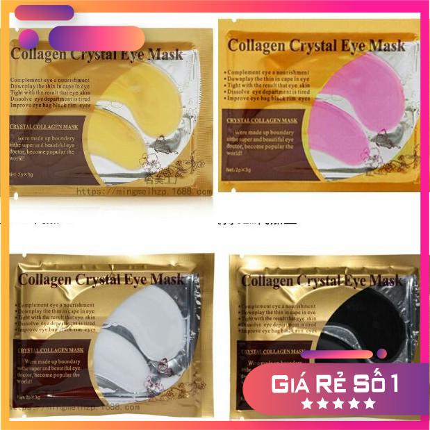 Lẻ Mặt nạ mắt Collagen Vàng , trắng, hồng, đen