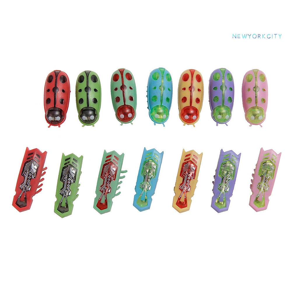 Đồ Chơi Robot Điện Tử Tương Tác Cho Mèo Hình Bọ Cánh Cứng Dễ Thương