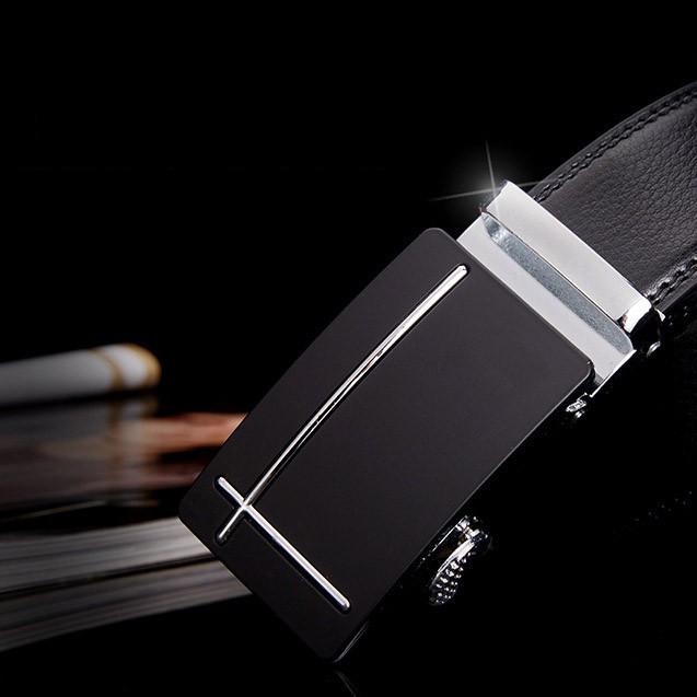 Thắt lưng/ dây nịt nam khóa tự động có hộp đựng + túi tặng kèm