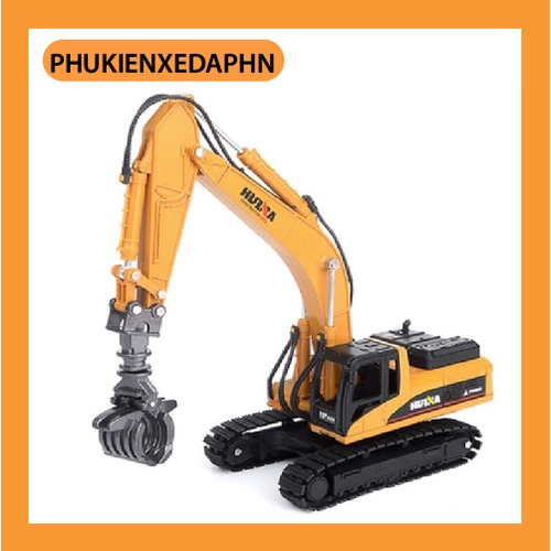 Mô hình xe cạp đồ chơi xe cạp xe gắp Huina tỉ lệ 1:50