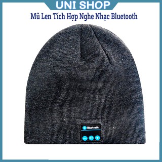 Mũ Len Thông Minh Tích Hợp Kết Nối Bluetooth, nghe nhạc không dây - Uni Shop