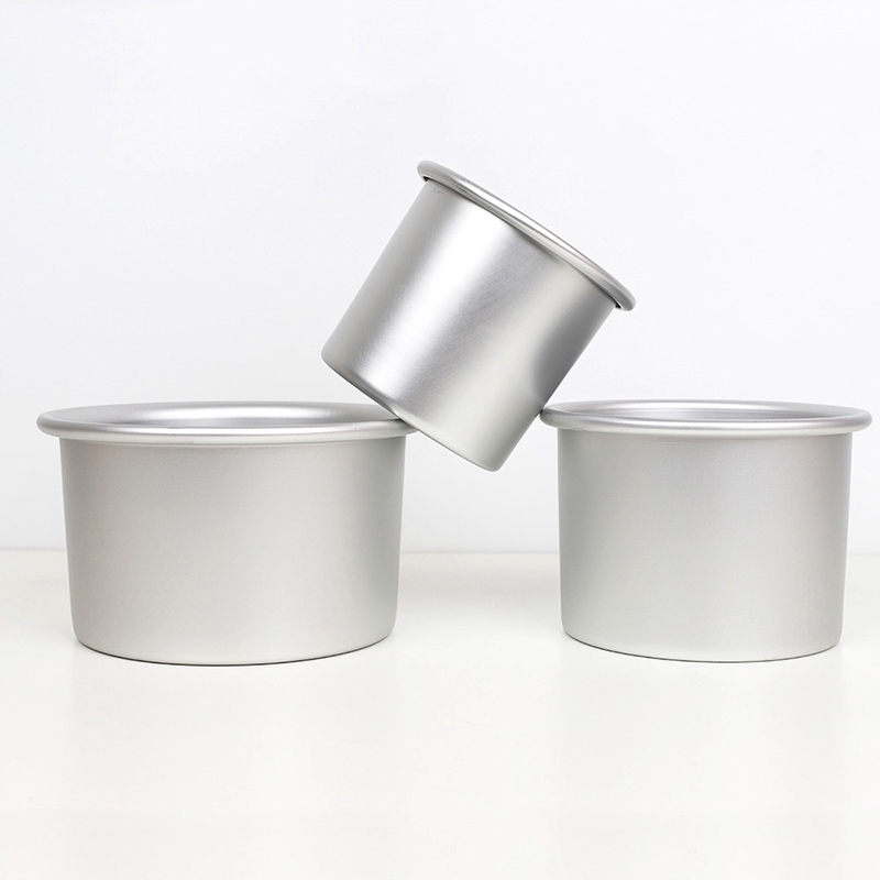 Khuôn làm bánh hình tròn 4/ 6/ 8 inch bằng hợp kim nhôm